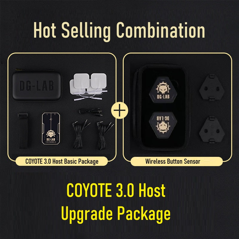 DG-LAB COYOTE 3.0 E-STIM Stimulator Electric Shock Power Box 4