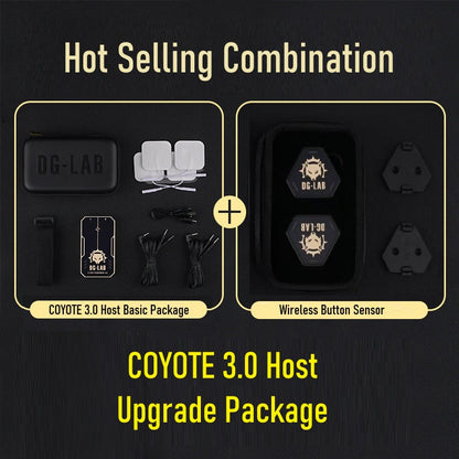 DG-LAB COYOTE 3.0 E-STIM Stimulator Electric Shock Power Box 4