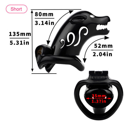 Dog Shape Male Cock Cage