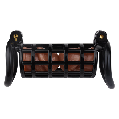 Dual-Wear Chastity Cage for Couples – Bonded Together in Lock