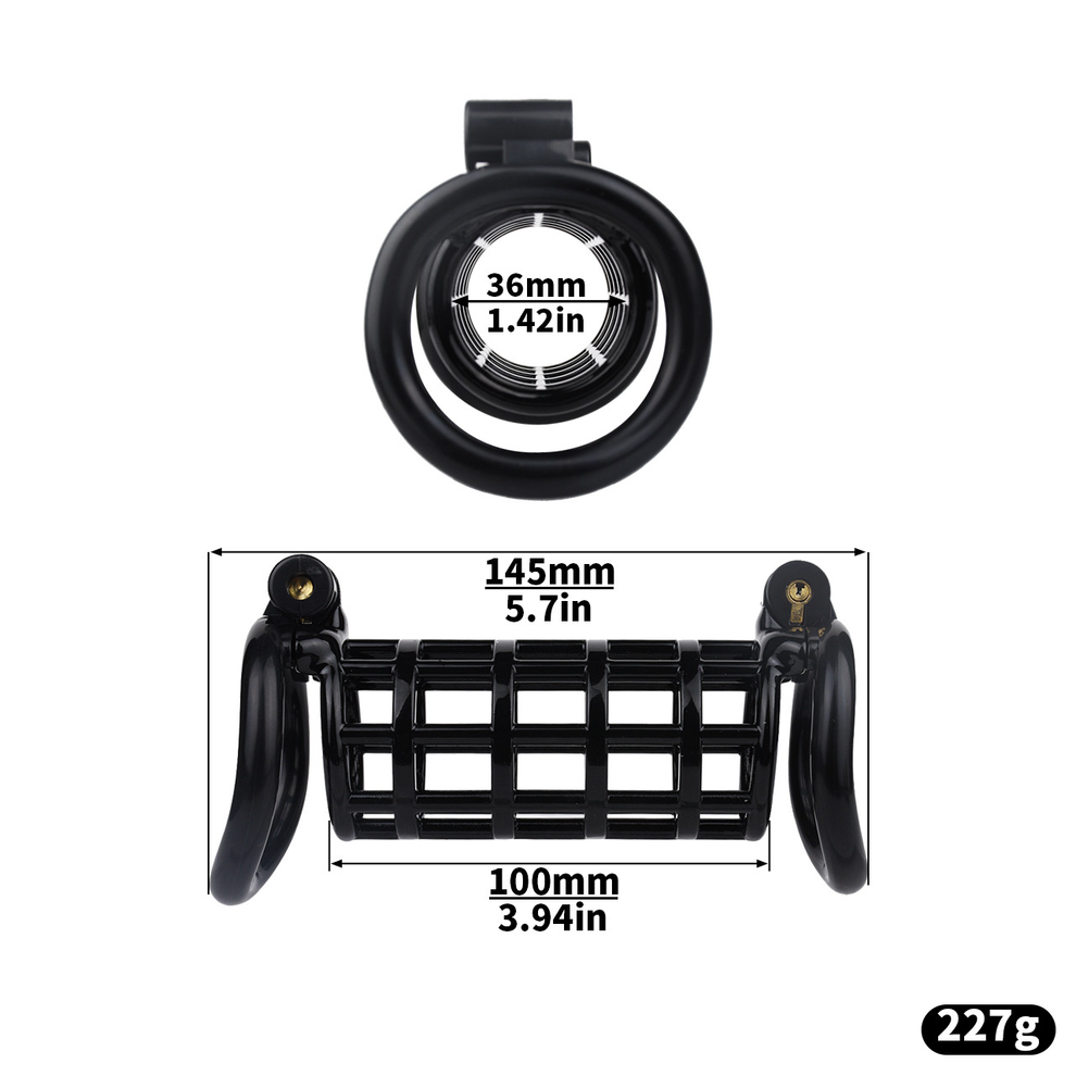 Dual-Wear Chastity Cage for Couples – Bonded Together in Lock ...