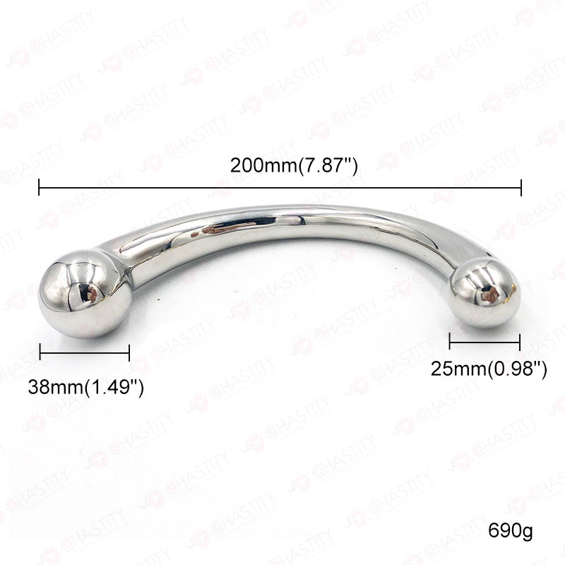 Stainless Steel Double Ended Butt Plug