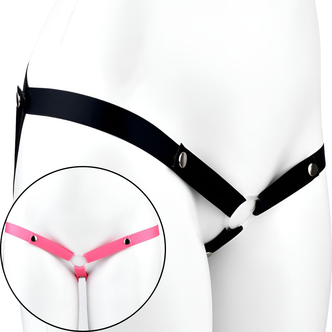 Adjustable 3-Way Strap for Chastity Cages