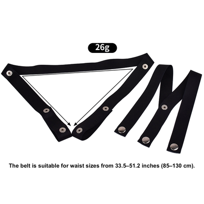 Adjustable 3-Way Strap for Chastity Cages