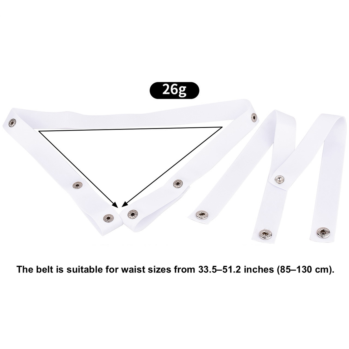 Adjustable 3-Way Strap for Chastity Cages