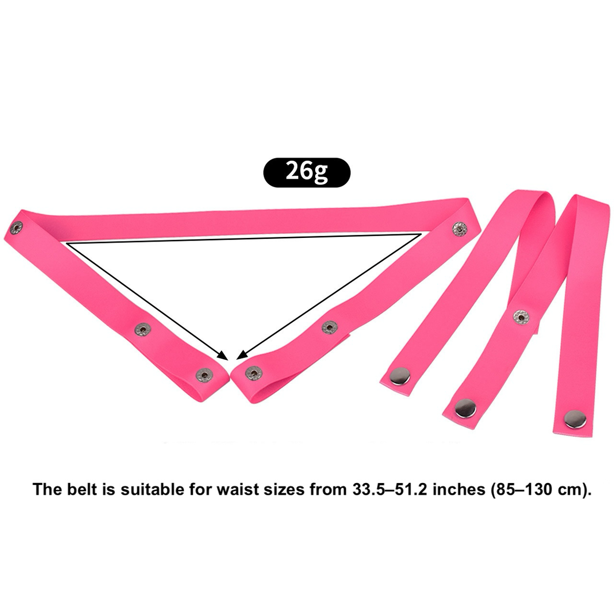 Adjustable 3-Way Strap for Chastity Cages