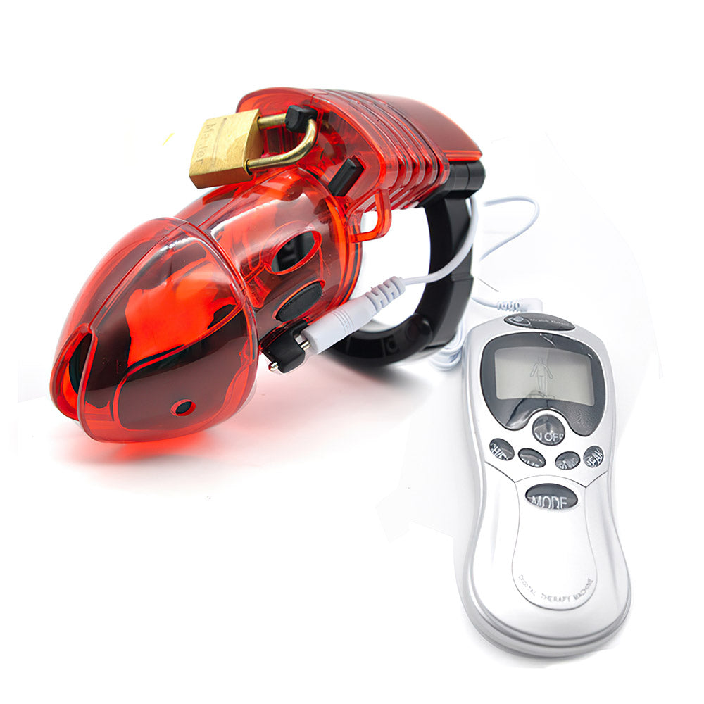 Electric Shock Chastity Cage