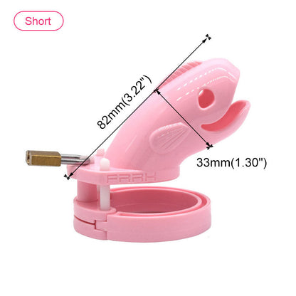 Fish Shape Male Penis Cage