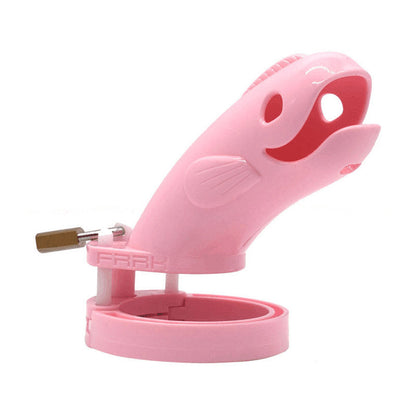 Fish Shape Male Penis Cage