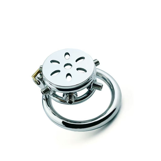 Spiked Flat Chastity Cage