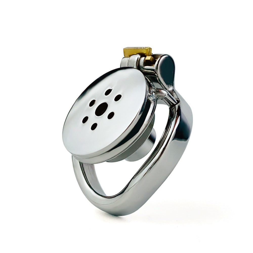 Stainless Steel Inverted Chastity Cage with Urine Hole
