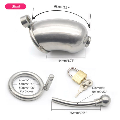 Fully Enclosed Chastity Cage