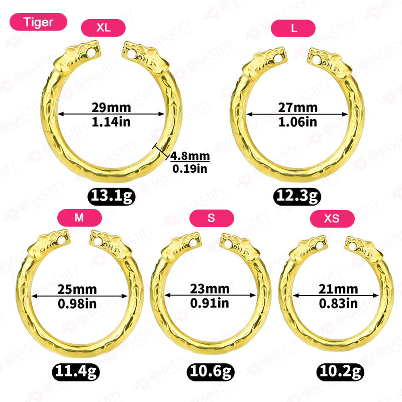 Glans Cock Ring (Snake & Tiger)