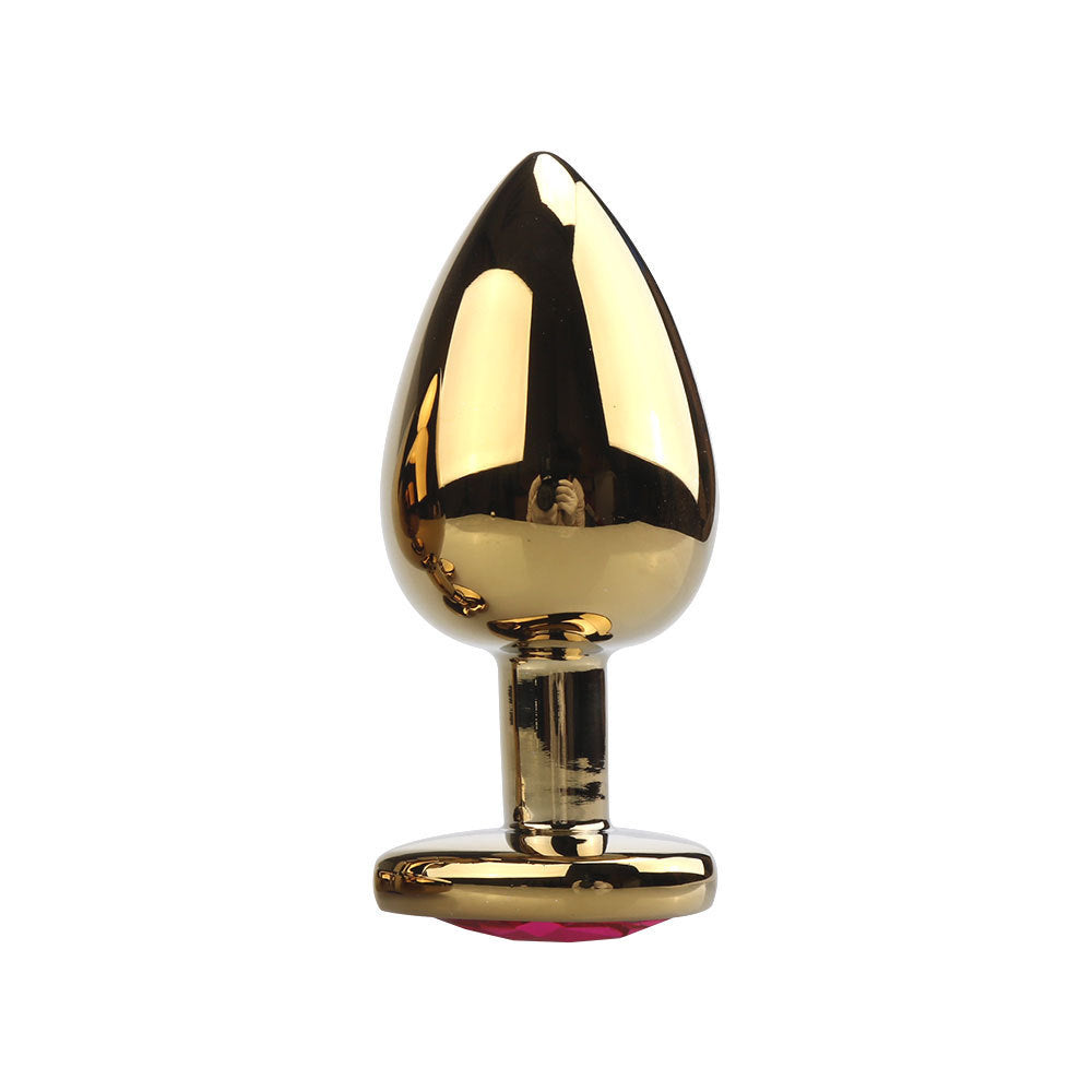 Gold Butt Plug (3 Items)