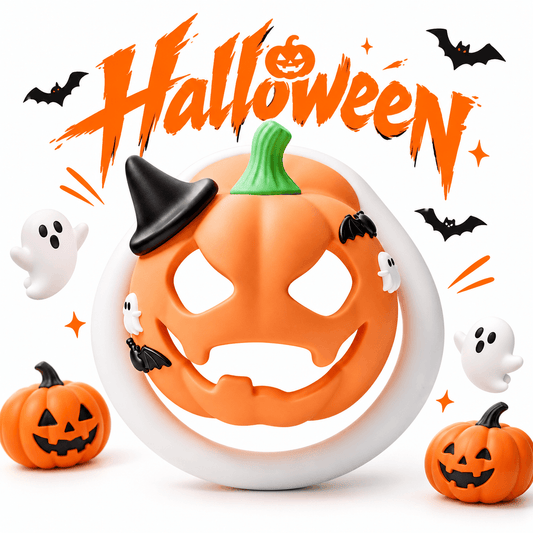 Halloween Jack-o'-lantern Chastity Cage
