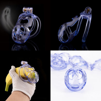 Ice Ghost Lightweight 3D Cobra Chastity Cage