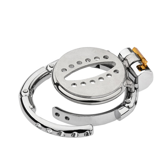 Infinity Lock Adjustable Flat Chastity Cage - 1