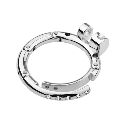Infinity Lock Adjustable Flat Chastity Cage - 2