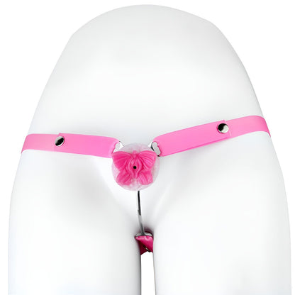 Sissy Butterfly Inverted Chastity Cage