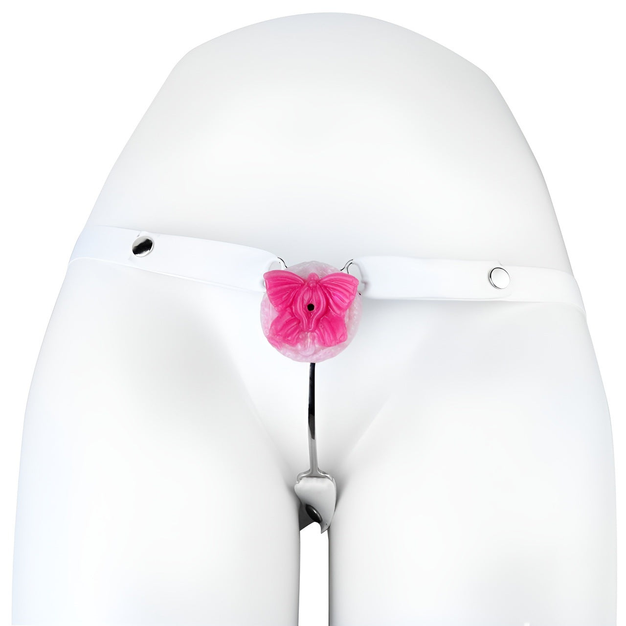 Sissy Butterfly Inverted Chastity Cage