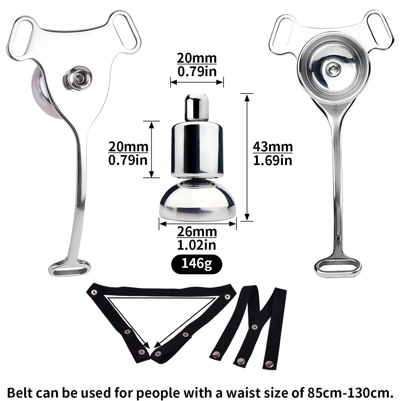 Sissy Butterfly Inverted Chastity Cage