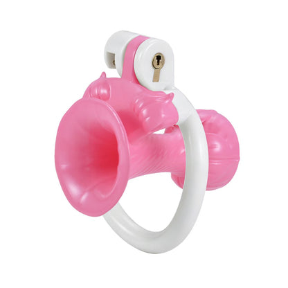 Inverted Chastity Cage Device