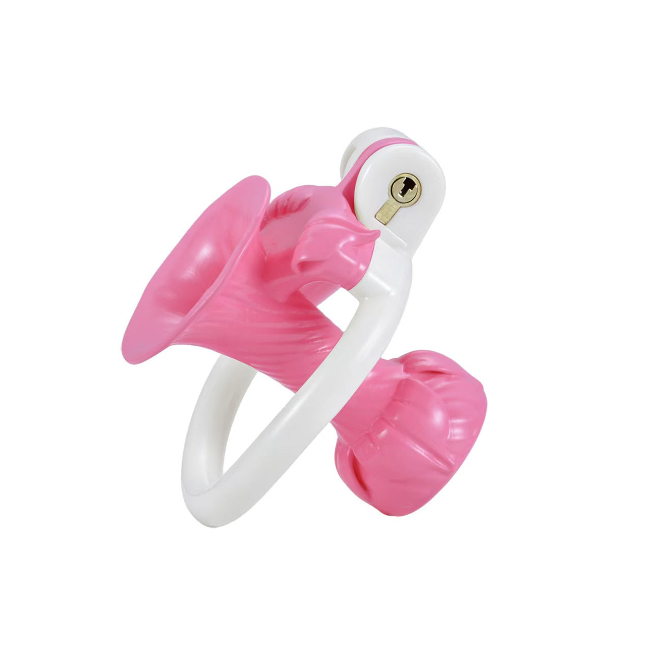 Inverted Chastity Cage Device