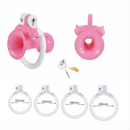 Inverted Chastity Cage Device