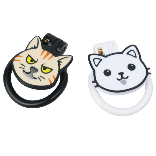 Flat Kitten Chastity Cage