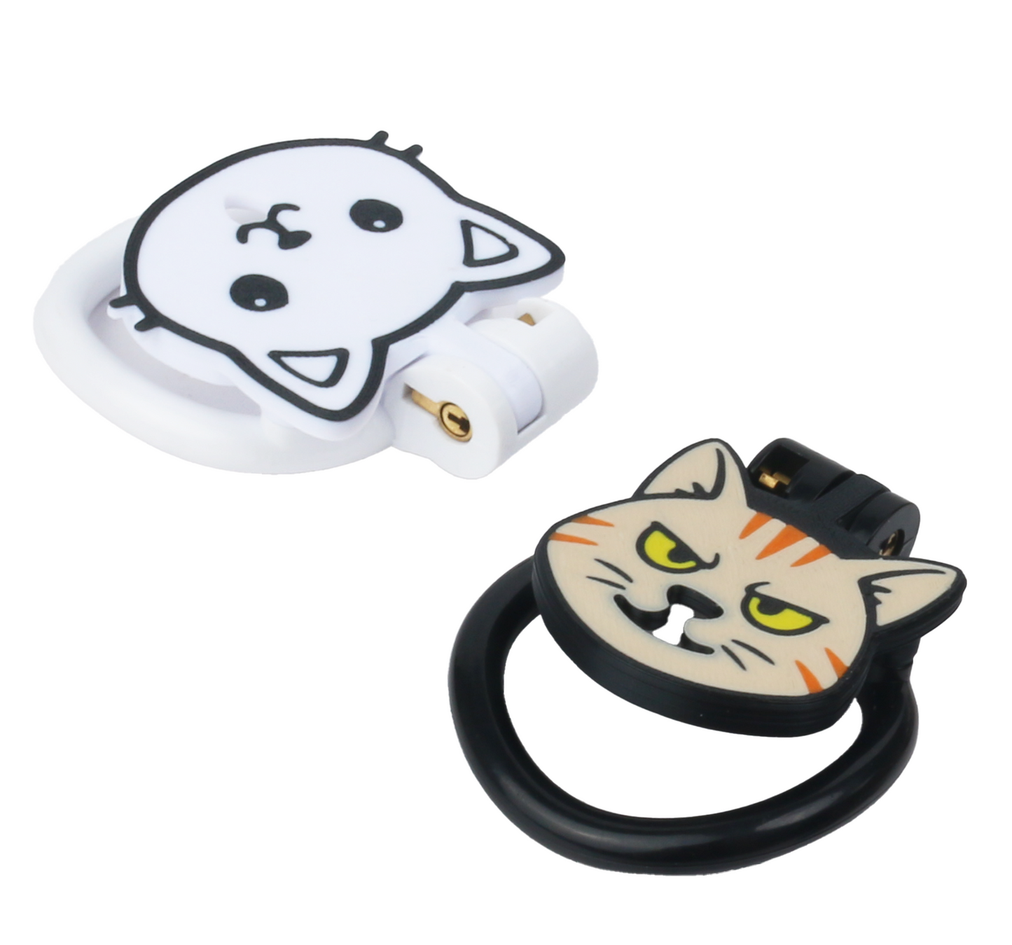 Flat Kitten Chastity Cage