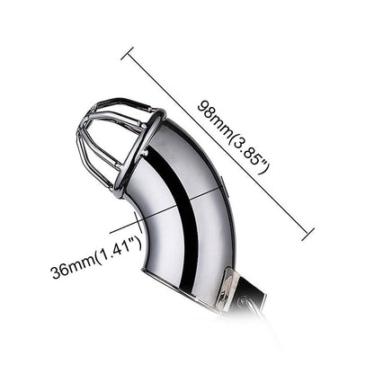 Large Chastity Cage (3 Rings)