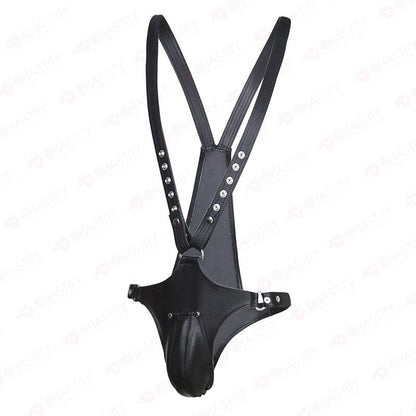 Leather Men’s Chastity Underwear