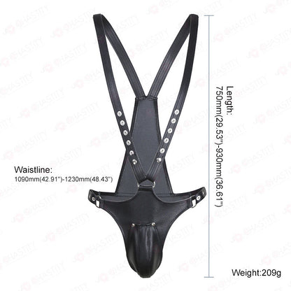 Leather Men’s Chastity Underwear
