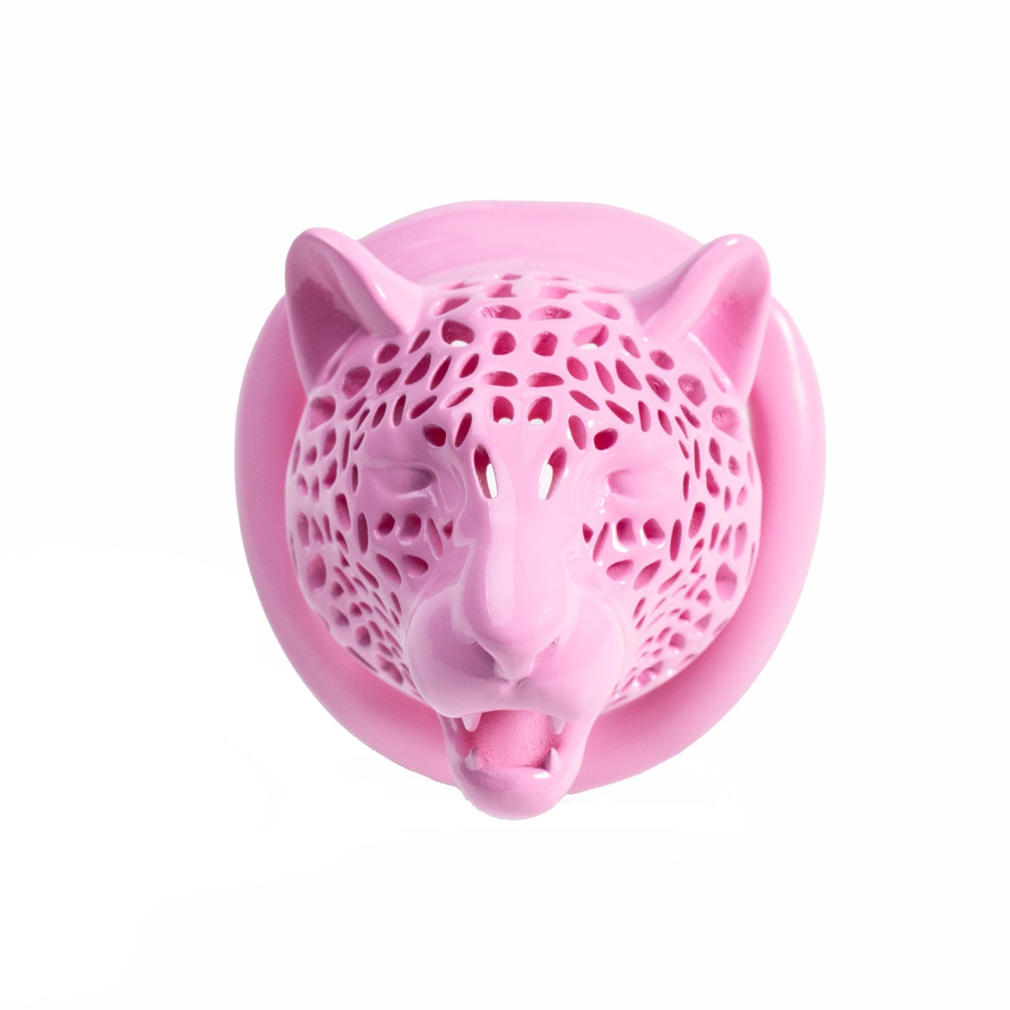 Leopard Head Cage – Chastity Device