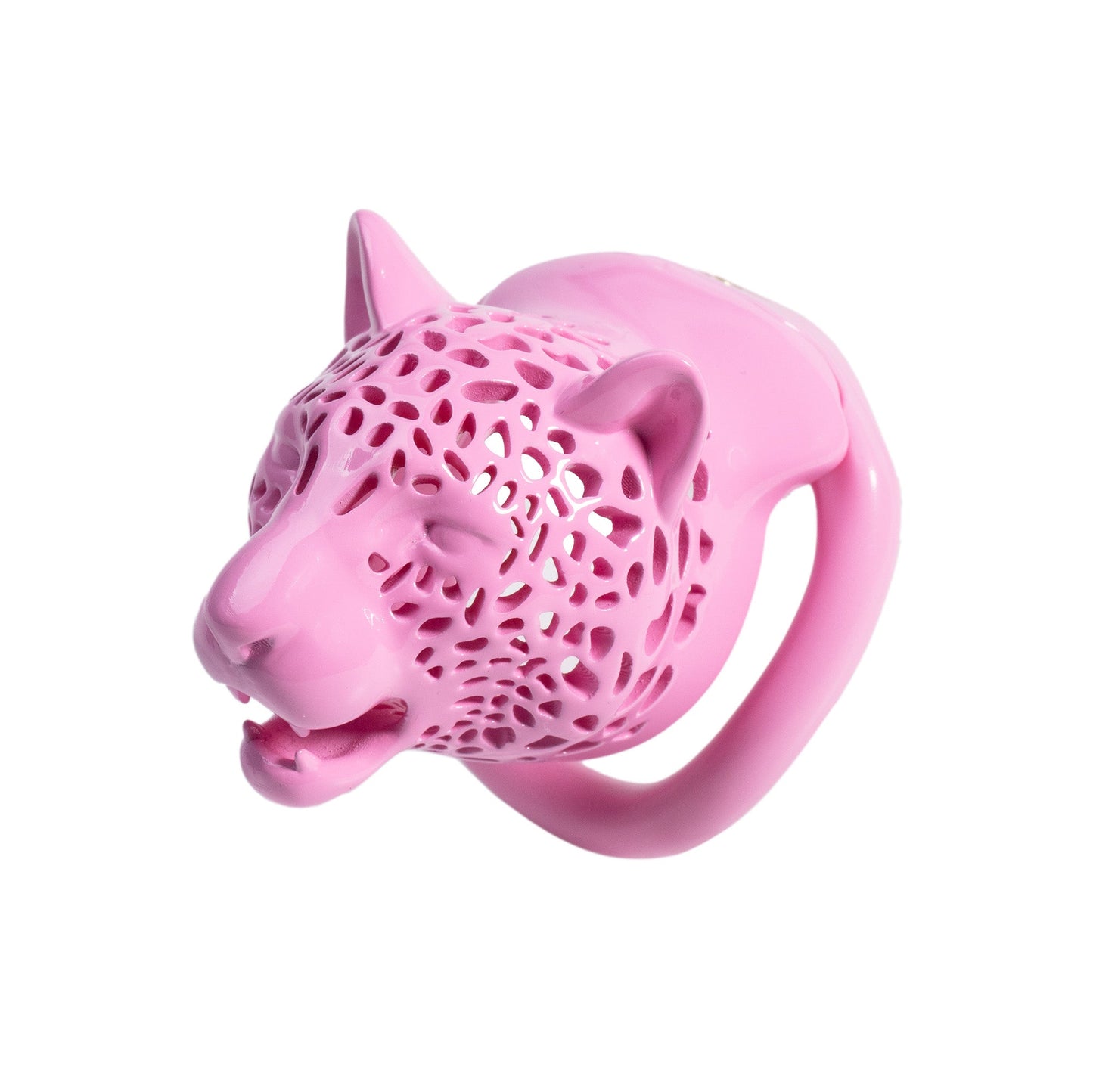 Leopard Head Cage – Chastity Device