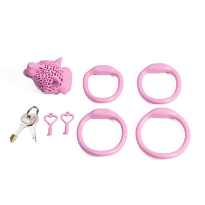 Leopard Head Cage – Chastity Device