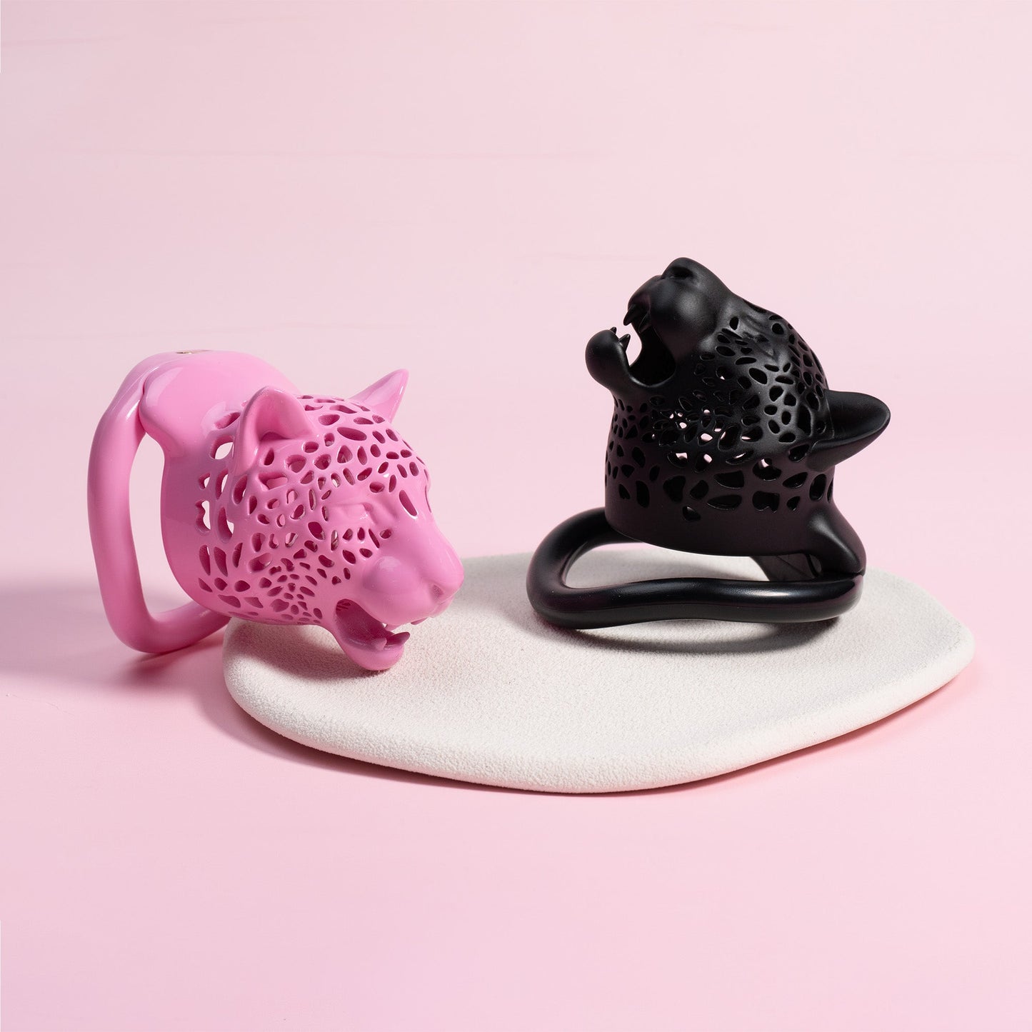 Leopard Head Cage – Chastity Device