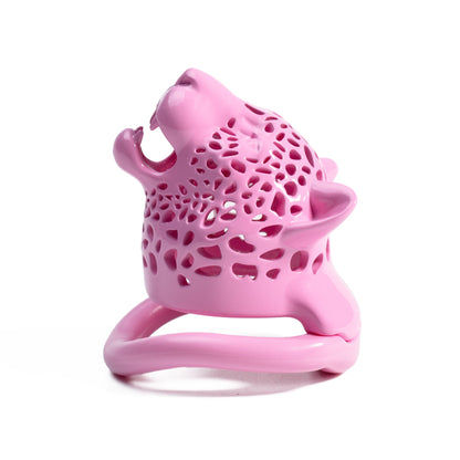 Leopard Head Cage – Chastity Device