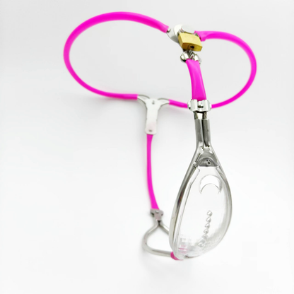 Lightweight Transparent Chastity Belt for Women