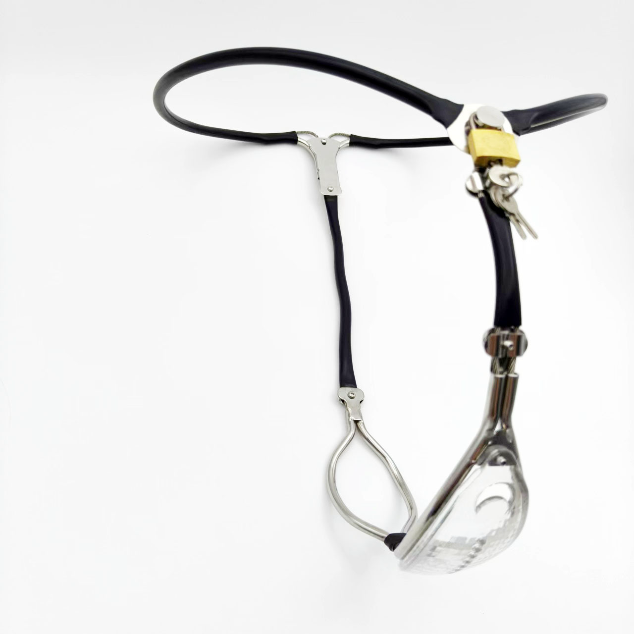 Lightweight Transparent Chastity Belt for Women