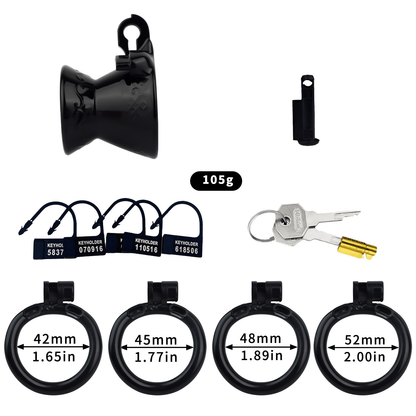 ABS Negative Chastity Cage
