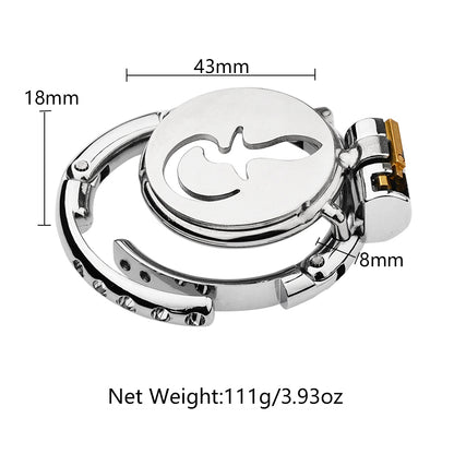 Little Tail Flat Chastity Cage Adjustable - 3