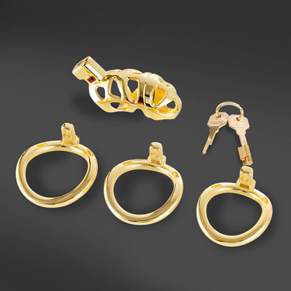 Luxury Chastity Cage (3 Rings)