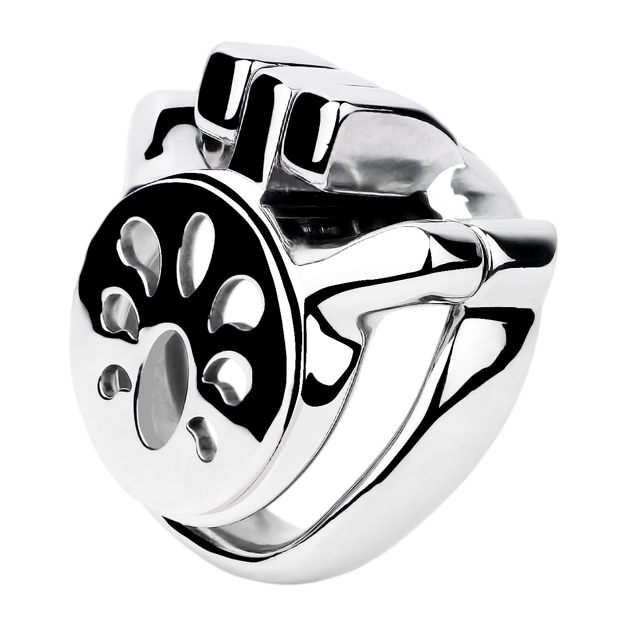 Flat & Breathable Male Chastity Cage