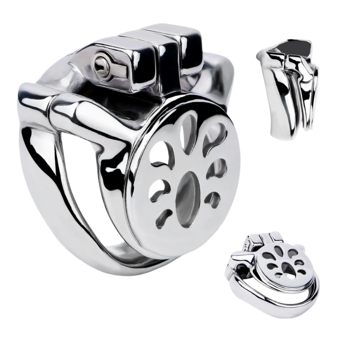 Flat & Breathable Male Chastity Cage