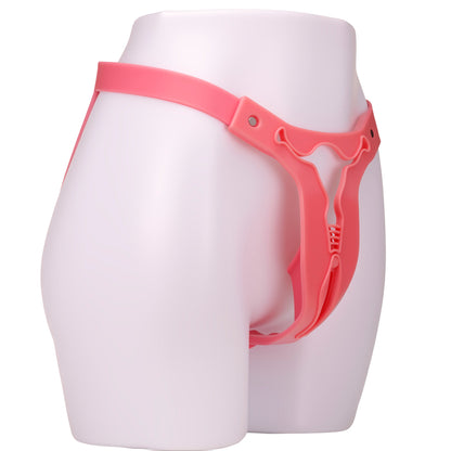 Pink Cross-Dressing Chastity Belt for Men