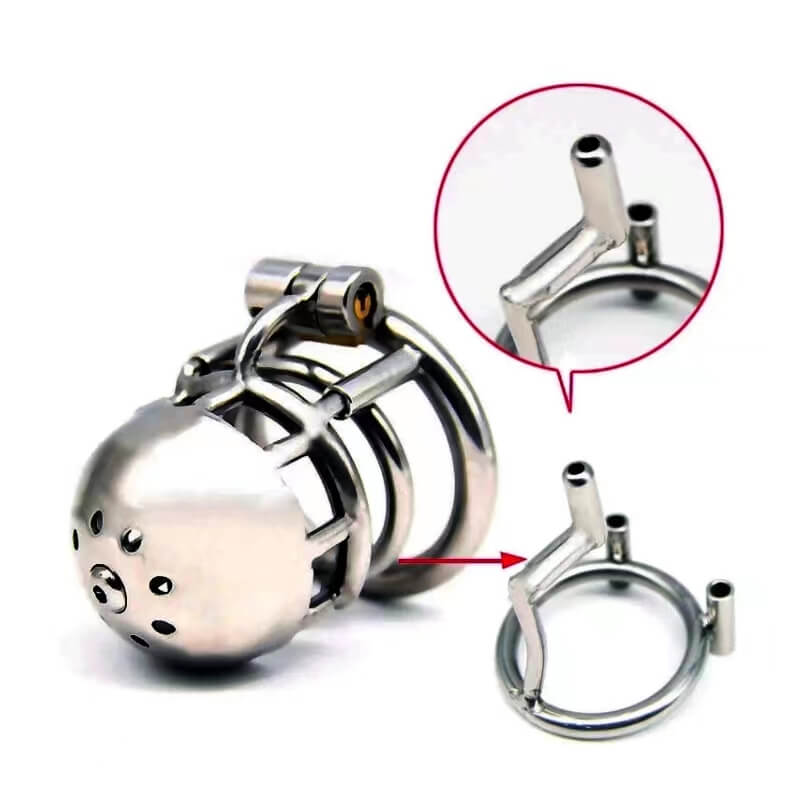 Metal PA Chastity Cage