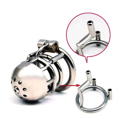 Metal PA Chastity Cage