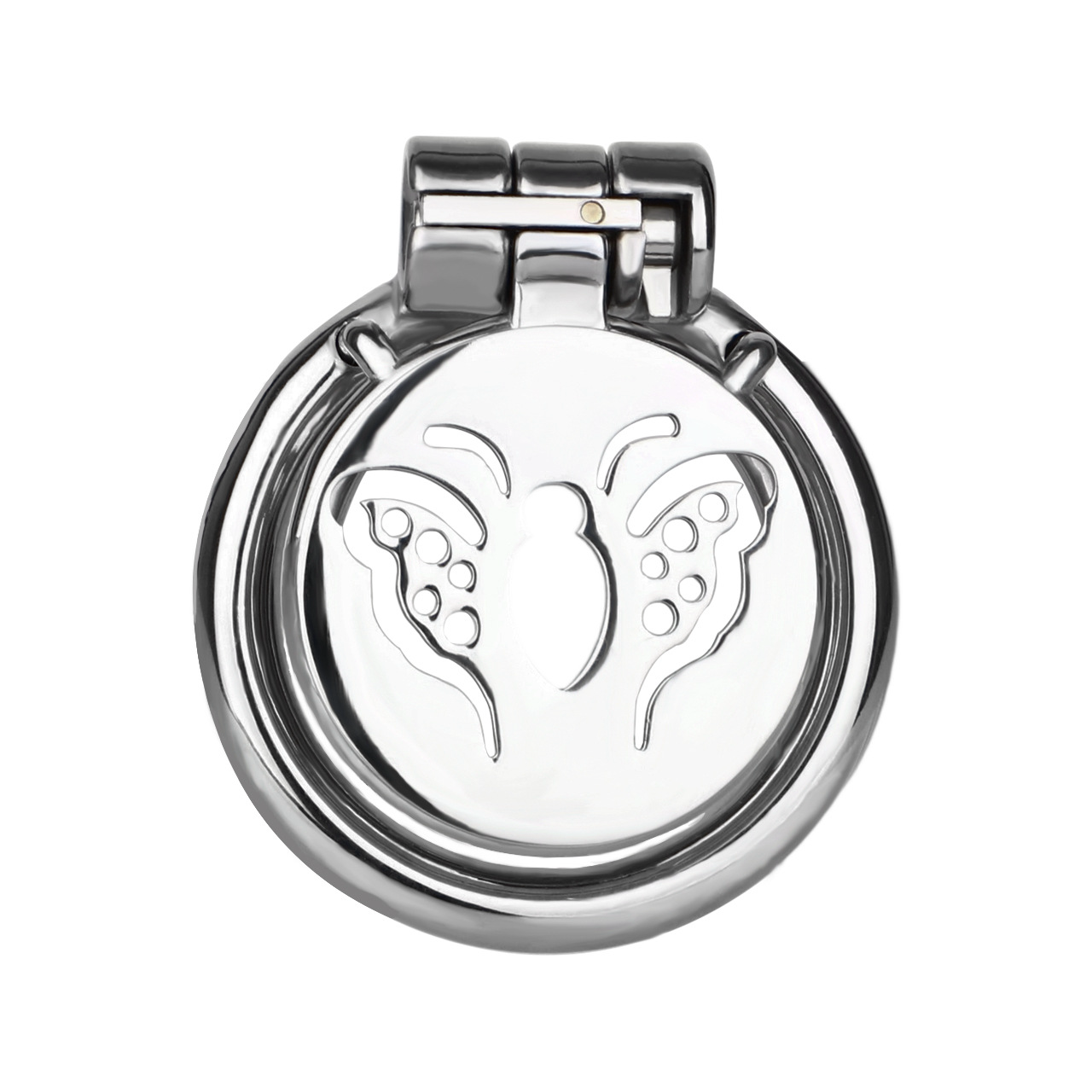 Metal Butterfly Chastity Cage for Sissy