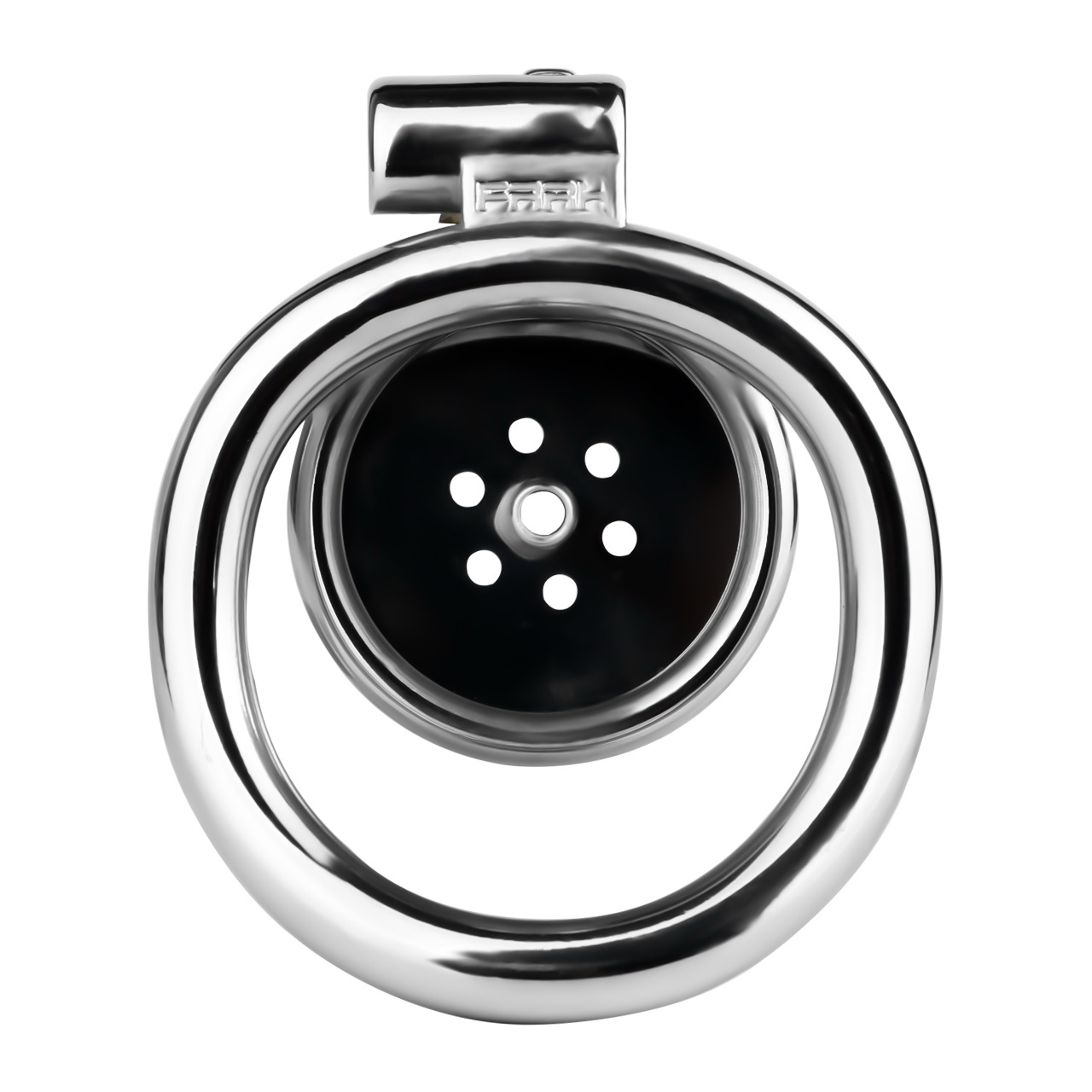 Stainless Steel Sunflower Flat Chastity Cage